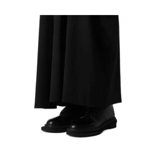 Wool Brend Twill Drape Skirt