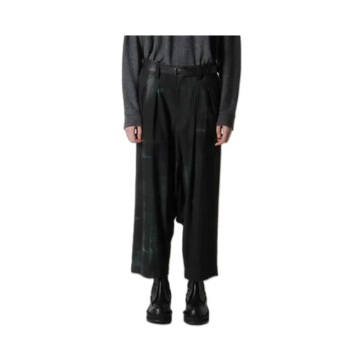 6Oz Denim 2-Tuck Sarouel Pants