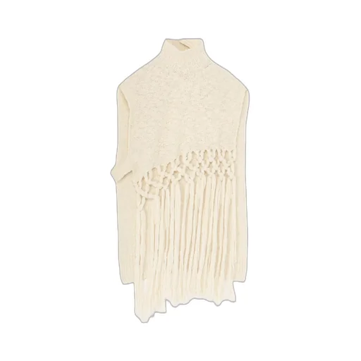 Thick Slub Jersey Fringe Vest