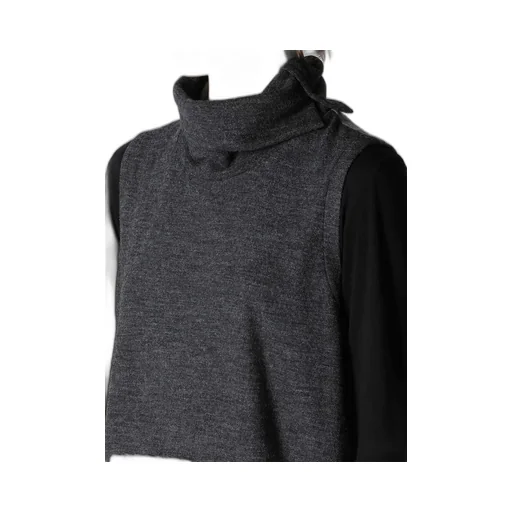 Combination High Neck Dress