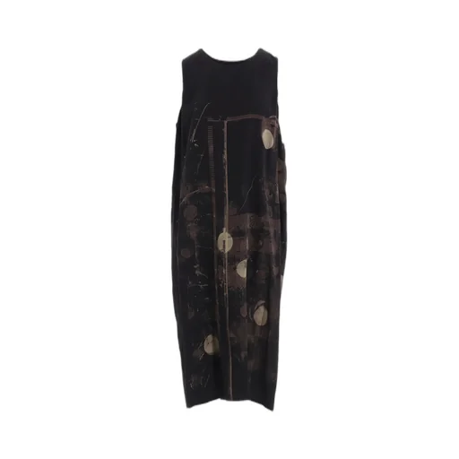 Dungeree Twill Sleeveless Dress