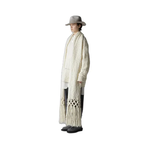 Thick Slub Jersey Curled Collar Pullover