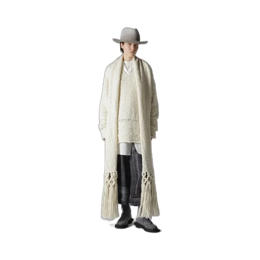 Thick Slub Jersey Curled Collar Pullover