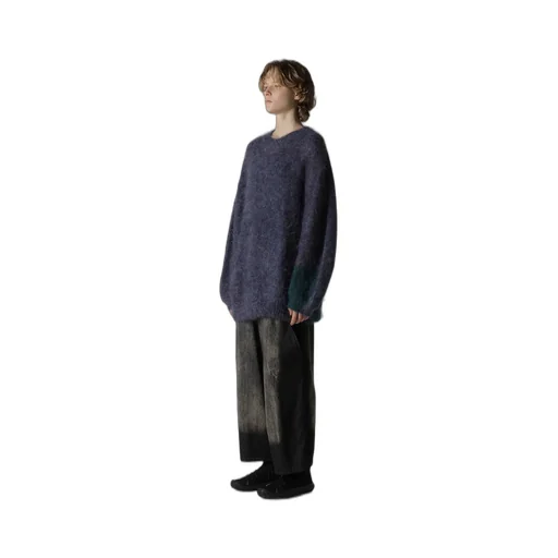 Color Scheme Mohair Pullover