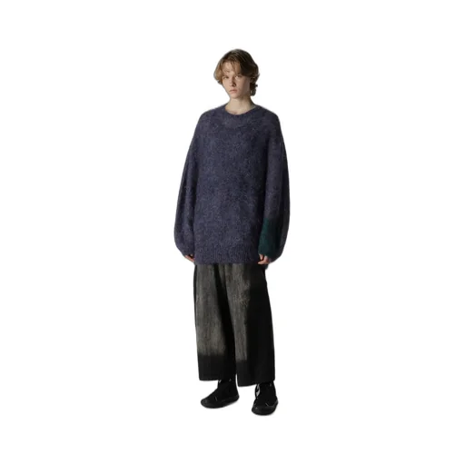 Color Scheme Mohair Pullover