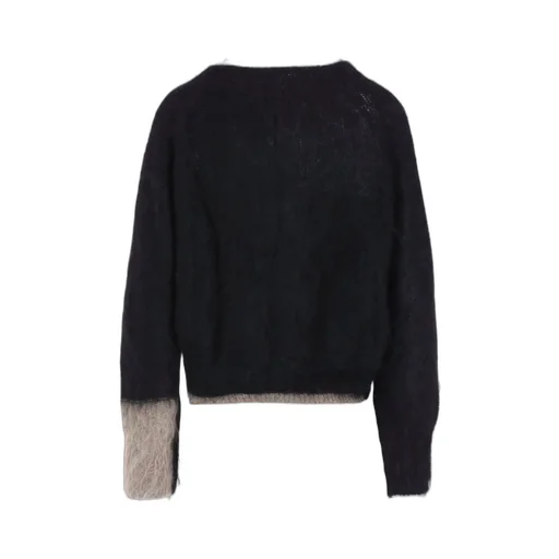 Color Scheme Mohair Cardigan