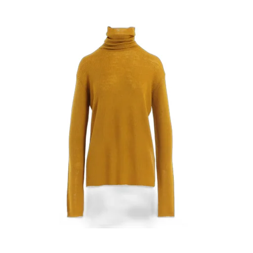 Rib High Neck Knit