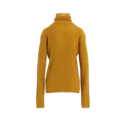 Rib High Neck Knit
