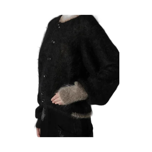Color Scheme Mohair Cardigan