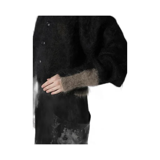 Color Scheme Mohair Cardigan