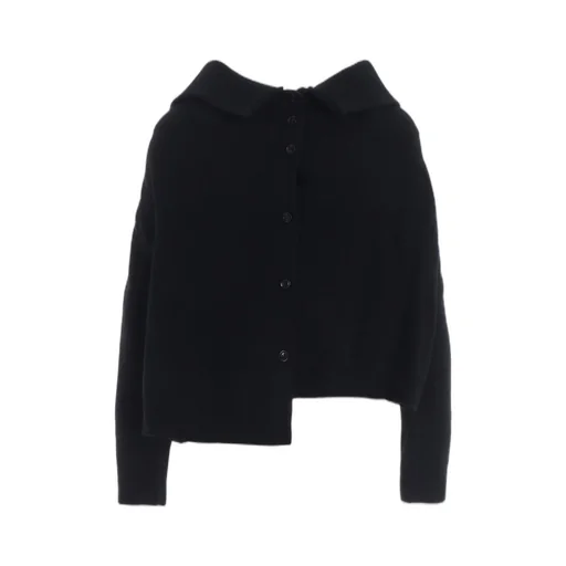 Wool Jersey Asymmetric Pullover