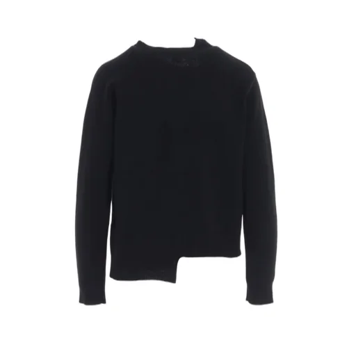 Intarsia Asymmeteric Cardigan