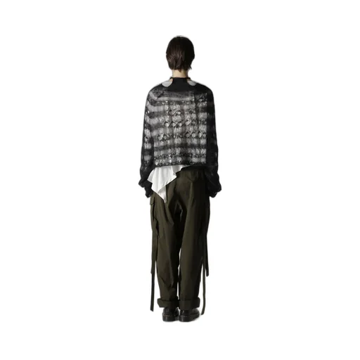 Wole Design Mohair Knited Short Pullover