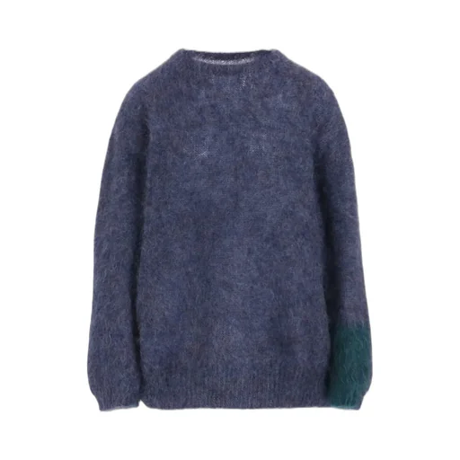 Color Scheme Mohair Pullover