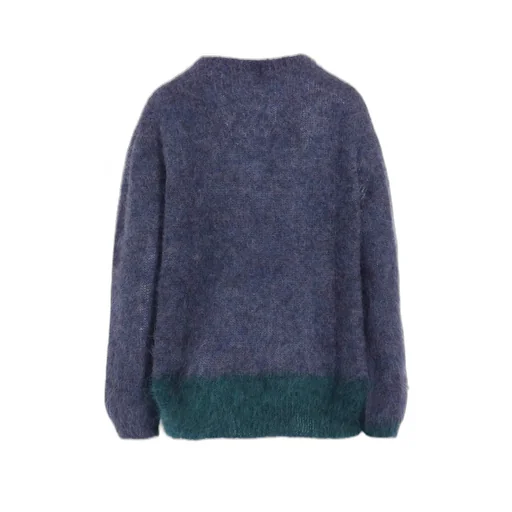 Color Scheme Mohair Pullover