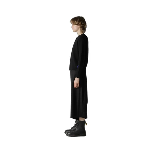 Intarsia Asymmeteric Cardigan