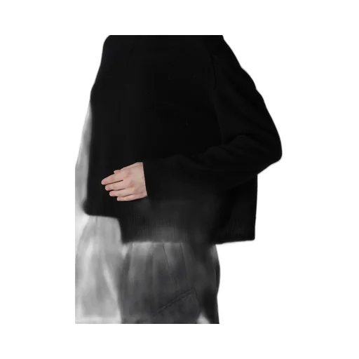 Wool Jersey Asymmetric Pullover