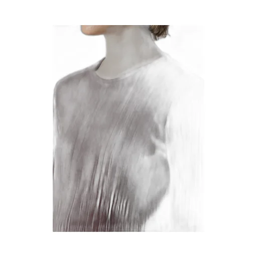 Soft Random Rib Round Neck T