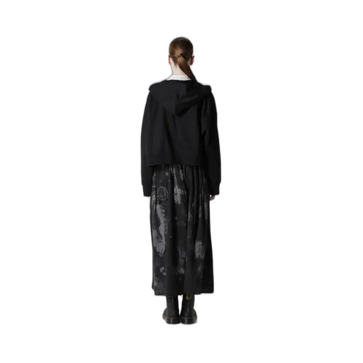 High Gauge Frenchterry Cropped Hoodie