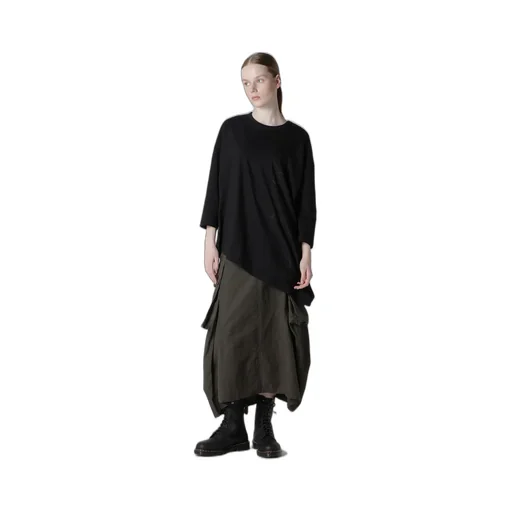 Cotton/Linen Cargo Skirt