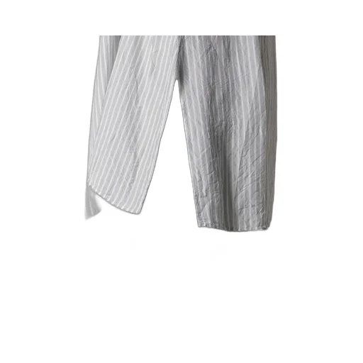 Cupro Stripe Front Cloth Shirt