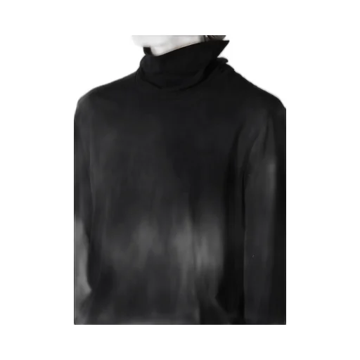 Soft Jersey High Neck Long T