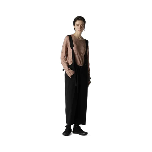 Round Neck Wrinkled Long Sleeve Pullover