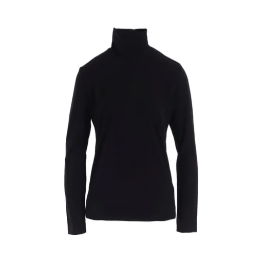 Soft Jersey High Neck Long T