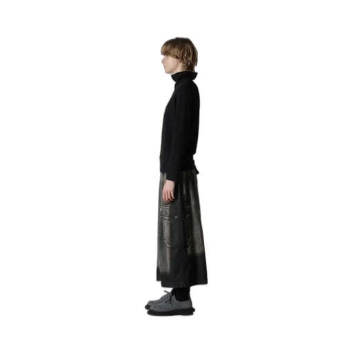 Soft Jersey High Neck Long T