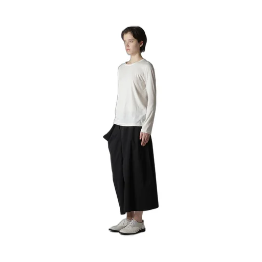 Soft Jersey Round Neck Long T