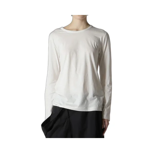 Soft Jersey Round Neck Long T