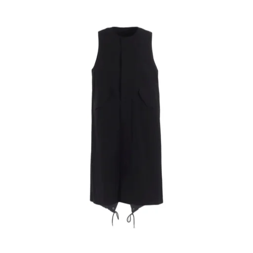 C/Ry Gabardine Fish Tail Dress