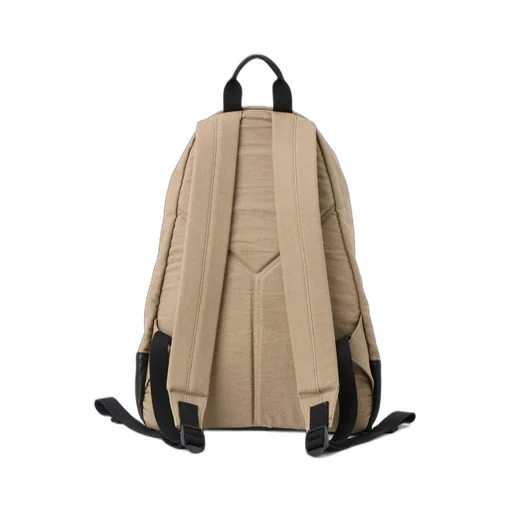 Cotton Linen Twill / Leather Backpack