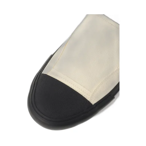 Cotton Canvas Slip-Ons