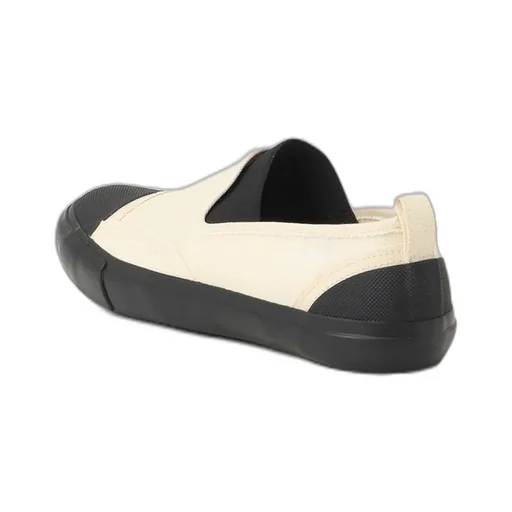 Cotton Canvas Slip-Ons