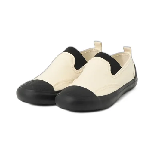 Cotton Canvas Slip-Ons