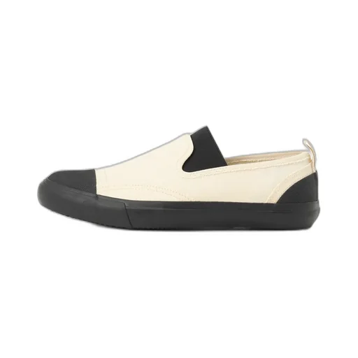 Cotton Canvas Slip-Ons