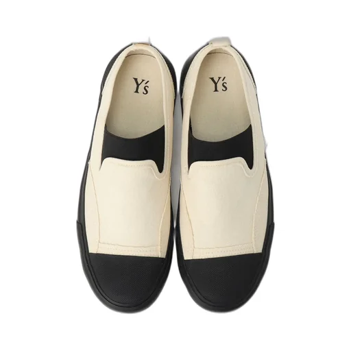 Cotton Canvas Slip-Ons