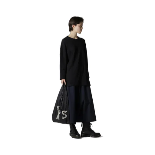 Y's Logo Stitch Nylon Shopping Bag