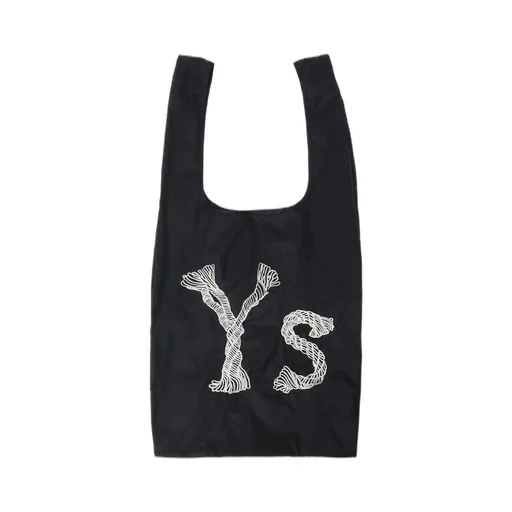 Y's Logo Stitch Nylon Shopping Bag