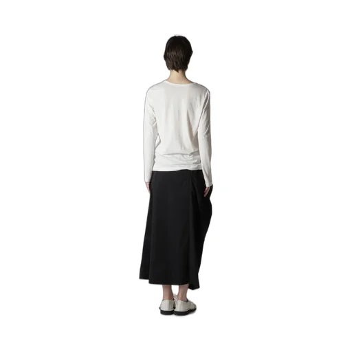 Soft Jersey Round Neck Long T