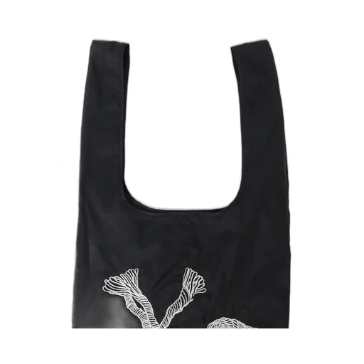 Y's Logo Stitch Nylon Shopping Bag