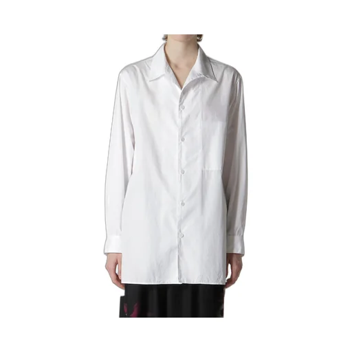 100/2 Broad Open Collar Shirt