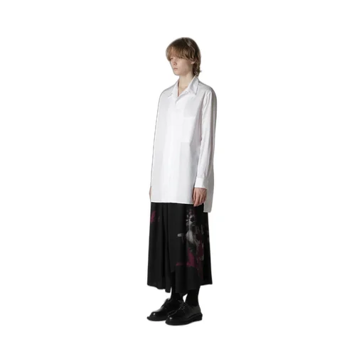 100/2 Broad Open Collar Shirt
