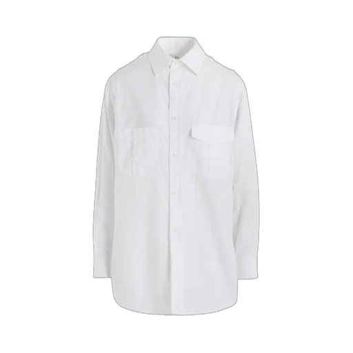 100/2 Broad Shoulder Loop Work Blouse
