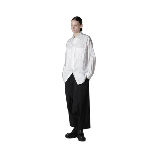 100/2 Broad Shoulder Loop Work Blouse