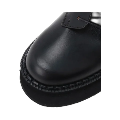 Twisted Leather Boots
