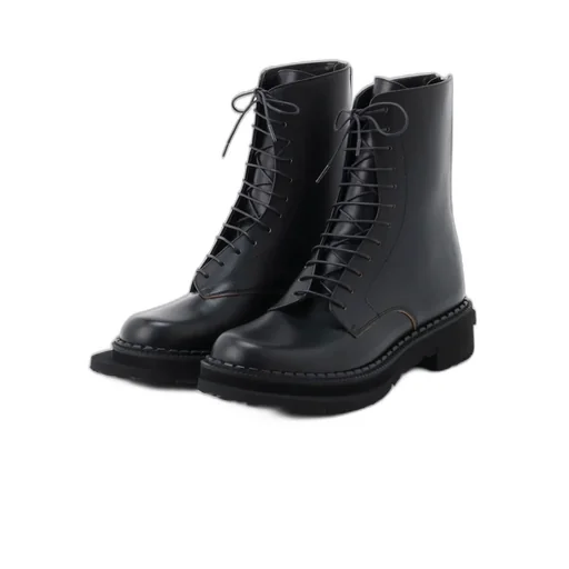 Twisted Leather Boots