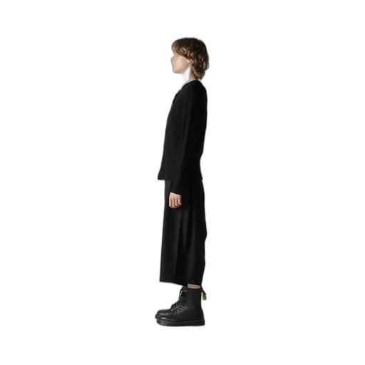 Geometric Sheer Jq Round Neck Long Cardigan