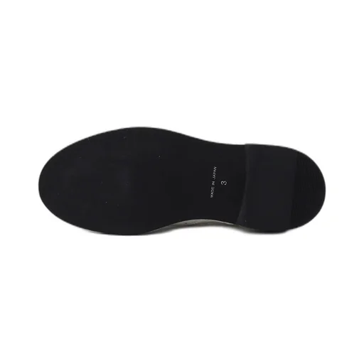 Raw-Edge Leather Derby Shoes